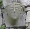 carved Head , Cahir Abbey